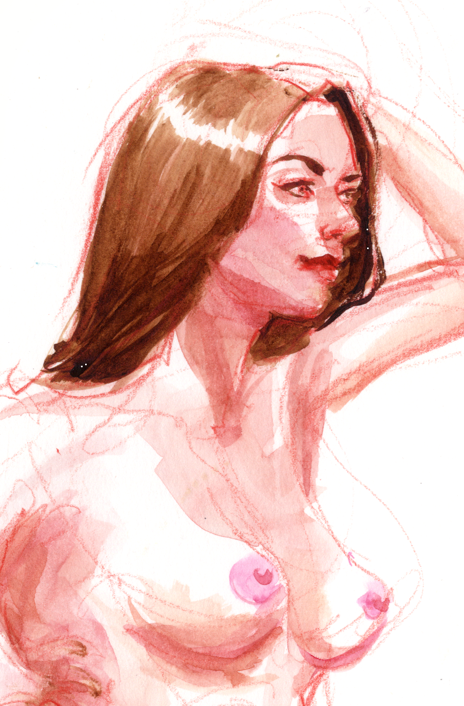 Gaze as Sharp as her Ribs